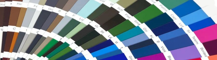 Farbgestaltung für Aluminium-Systeme